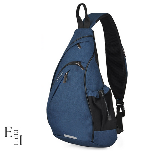 Backpack USB Port, In Blue