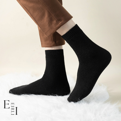 <img src="black-cotton-socks-men-women.jpg" alt="A pair of black cotton socks for both men and women Website Official www.eirlistore.com">