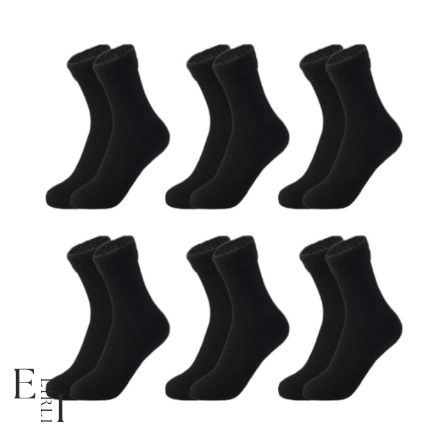 <img src="black-wool-socks-women.jpg" alt="6 pairs of black women's wool socks Website Official www.eirlistore.com">