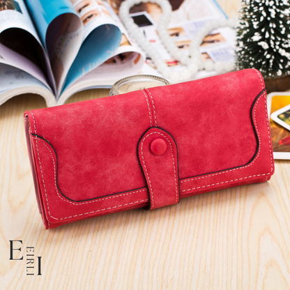 <img src="red-wallet-women.jpg  alt="  Beautiful ladies long wallet, red, official website www.eirlistore.com">