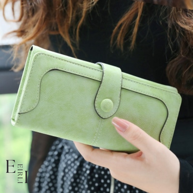 <img src="green-wallet-women.jpg  alt="  Beautiful ladies long wallet, green, official website www.eirlistore.com">