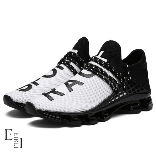 <img src="sneakers.jpg  alt=" White running shoes, Shock Absorbing, for men and women, official website www.eirlistore.com">