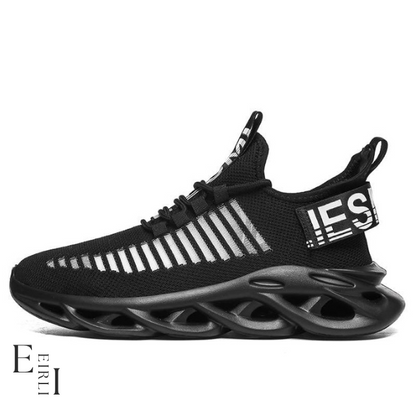 <img src="sneakers.jpg  alt=" Black running shoes for men and women,  official website www.eirlistore.com">