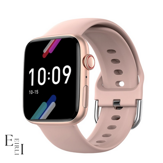 <img src="fitness-smartwatch.jpg  alt=" Gold android smartwatch with blood pressure and heart rate monitor, for men and women, official website www.eirlistore.com">