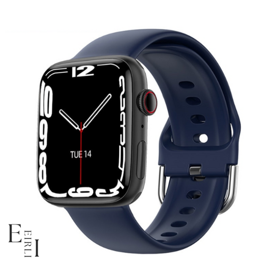 <img src="fitness-smartwatch.jpg  alt=" Blue android smartwatch with blood pressure and heart rate monitor, for men and women, official website www.eirlistore.com">